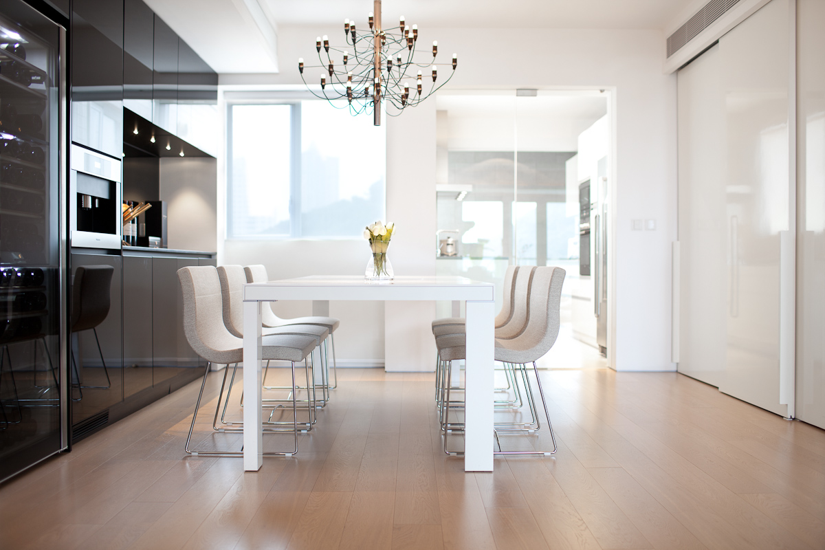 lui design associates hong kong china modern apartment living japanese style wood contemporary minimal apartment residential interior