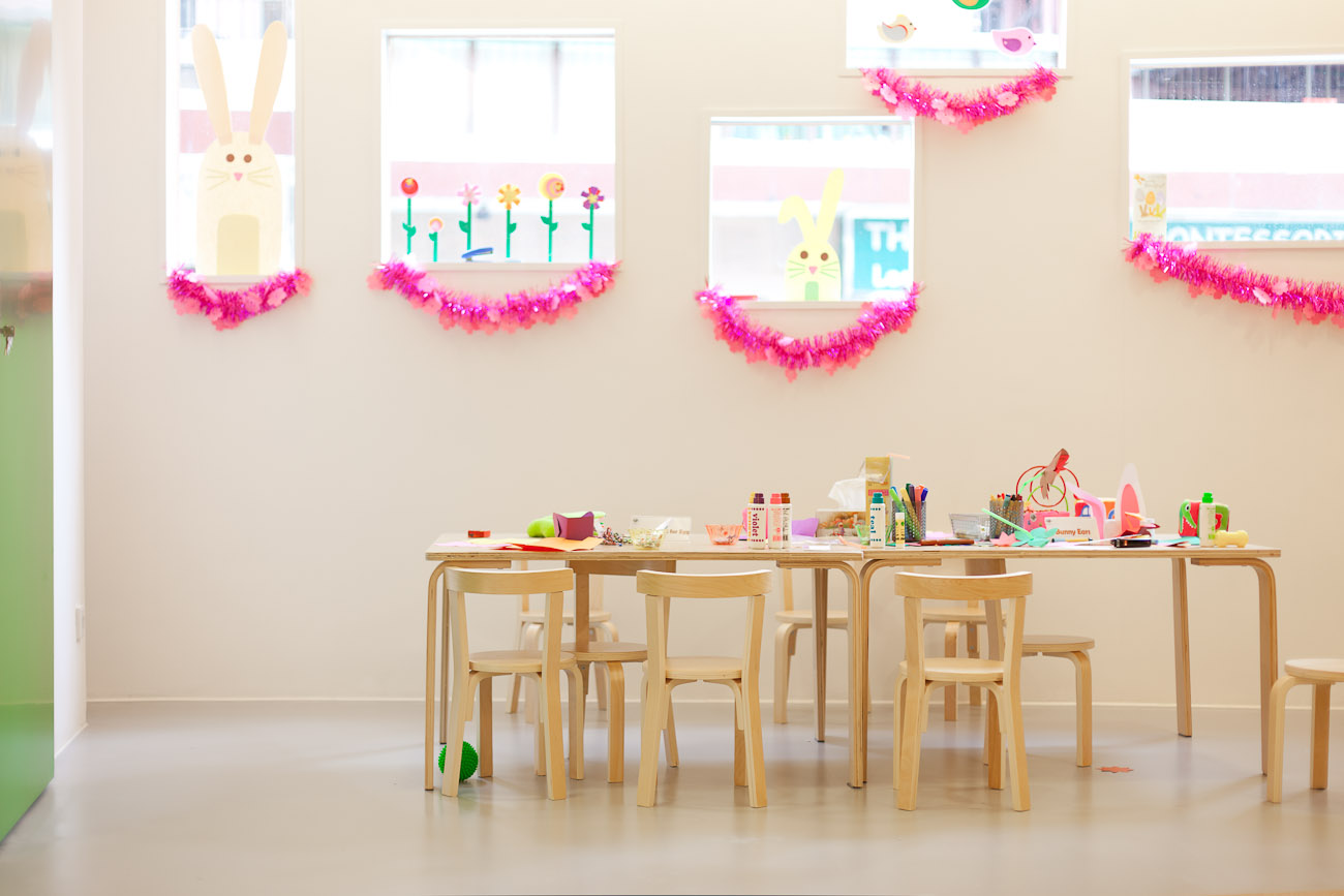lui design and associates designers interior school kids education modern minimal white architecture hong kong china central kindergarden wood