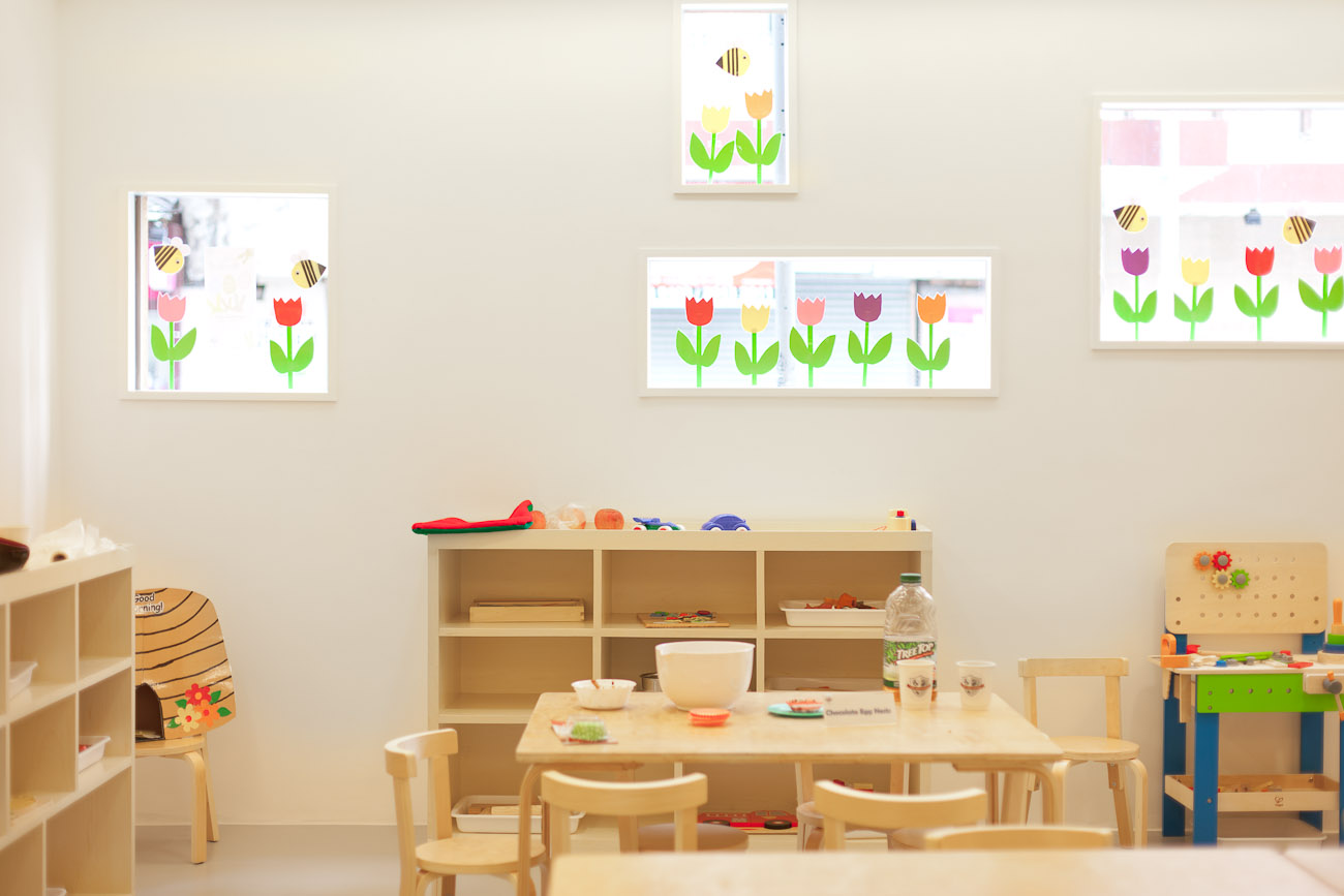 lui design and associates designers interior school kids education modern minimal white architecture hong kong china central kindergarden wood